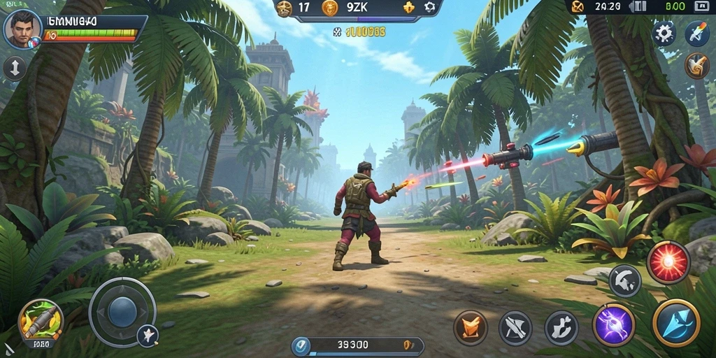 Tangkapan layar gameplay <strong>9ZK</strong> yang menunjukkan interaksi dinamis dalam simulasi.