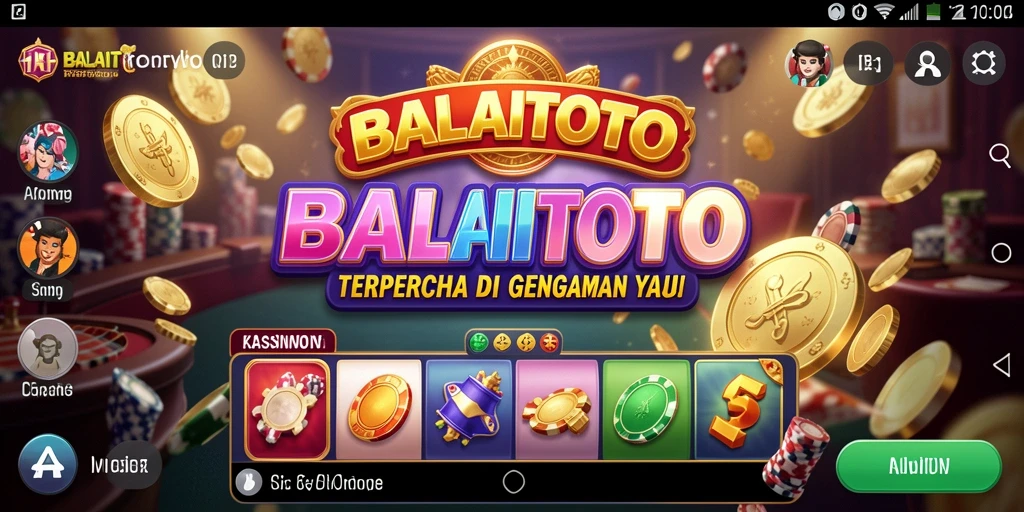 Tangkapan layar BALAITOTO menampilkan pengalaman bermain Kasino yang seru dan mengasyikkan.