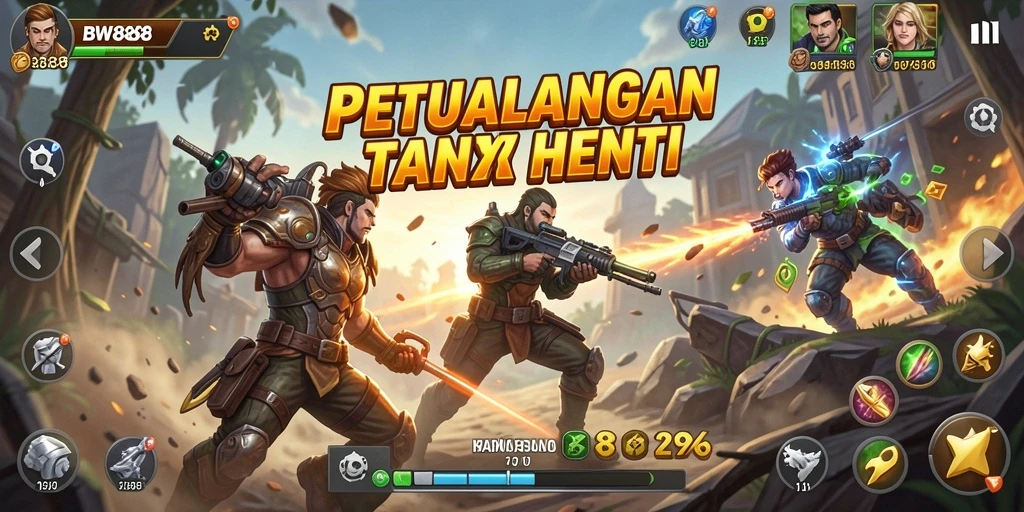 Tampilan screenshot BW888 menampilkan aksi seru dan grafis yang memukau.