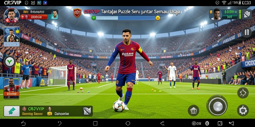 Tampilan gameplay CR7VIP yang menarik dan penuh tantangan.
