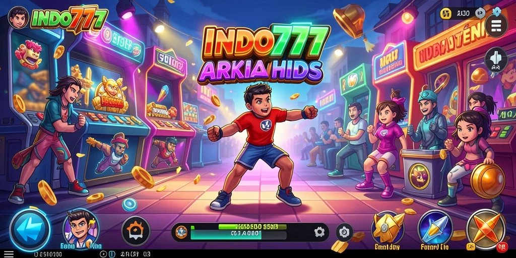 Tangkapan layar INDO777 yang menampilkan aksi gameplay Arcade yang seru.