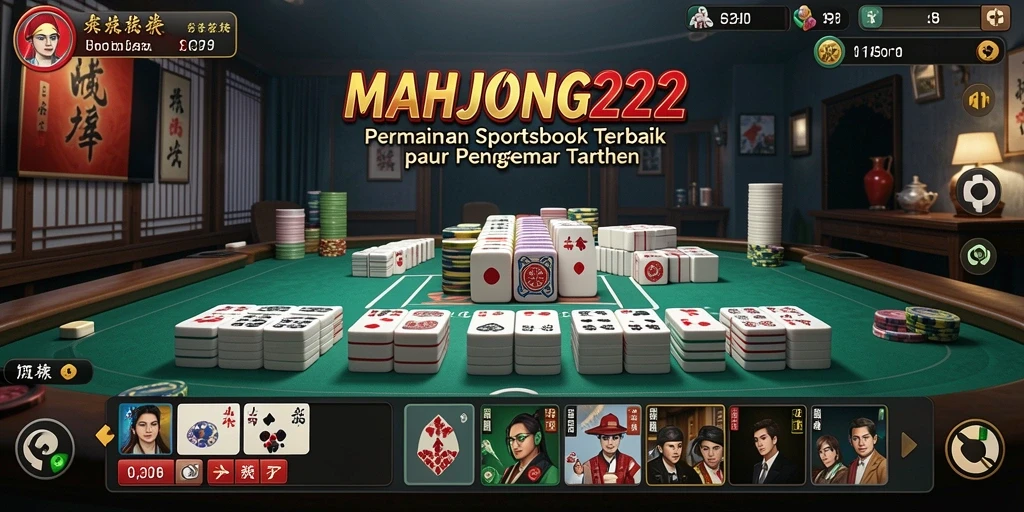 Tampilan gameplay MAHJONG222 yang menarik dalam pengalaman Sportsbook.
