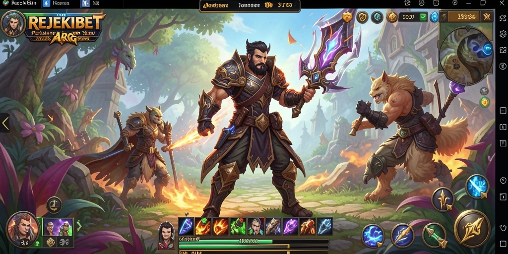 Tampilan gameplay seru dalam REJEKIBET, ajak teman berpetualang!
