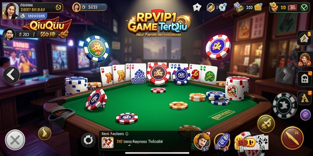 Tampilan menarik dari gameplay RPVIP1 yang seru.
