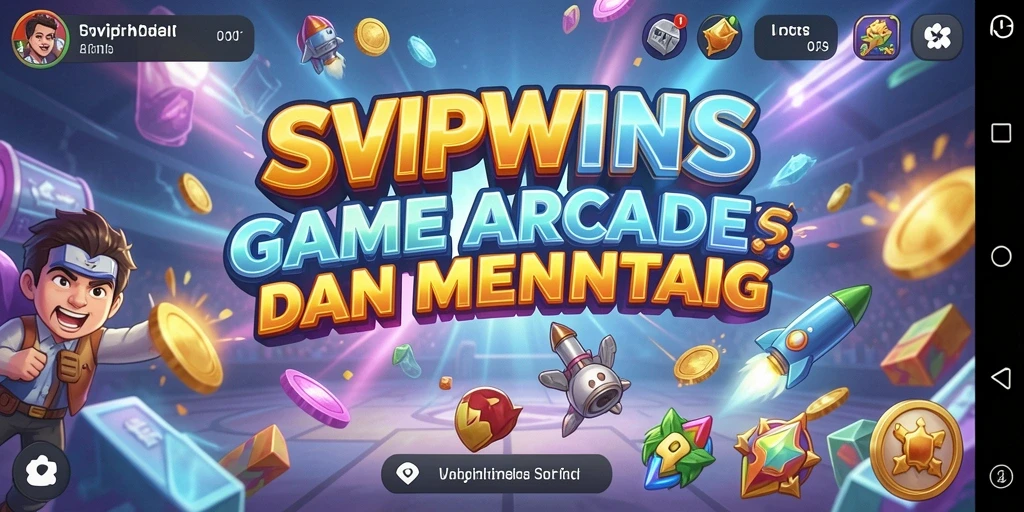 Tampilan seru gameplay SVIPWINS dengan berbagai tantangan menarik.