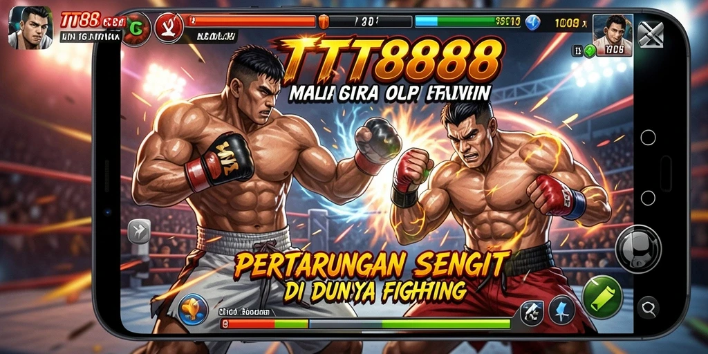 Gameplay Fighting yang dinamis dan mendebarkan di TTT888.